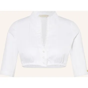 Dámská halenka Alpenherz Dámská Dirndl Halenka Charlotte, bílá, 32