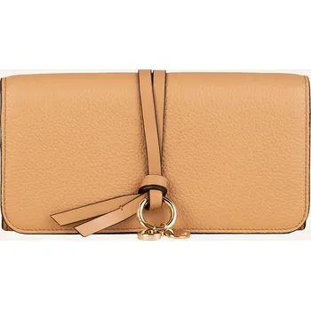 Módní doplněk Chloé Dámská Peněženka Alphabet, light tan, one size