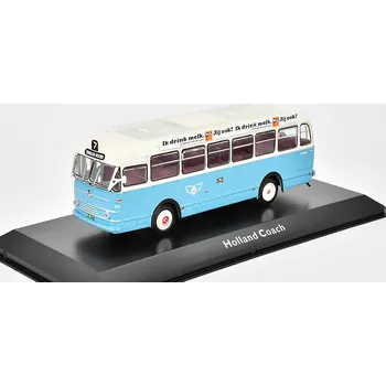 autíčko Holland Coach 1:72 - Atlas Classic Coaches časopis s modelem Holland Coach - kovový model autobusu