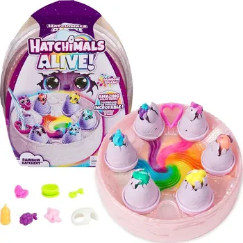 Figurka Hatchimals duhový hrací set