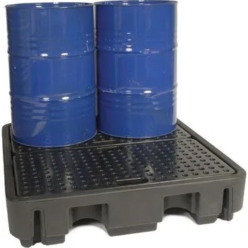 Olejová vana Elkoplast Záchytná vana pod čtyři 200 l sudy (záchytný objem 250 l)