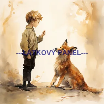 Látkový panel - Dětský - DE-227 Velikost: 20x20cm, Materiál: Kočárkovina