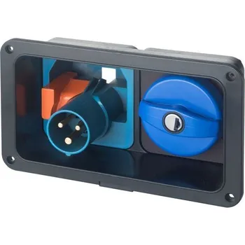 Příslušenství ke karavanu Dvojité pouzdro pro venkovní zásuvky Reich Smart Supply