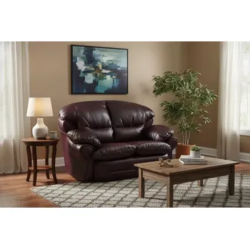 Pohovka ASKONT Aston Kožená pohovka 2M Područky kožené / dřevěné