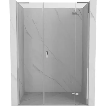 Sprchové dveře Sprchové dveře Mexen Mist-H L s pravými panty 150 cm, průhledné, chrom - 8A5L-150-001-01-00-P