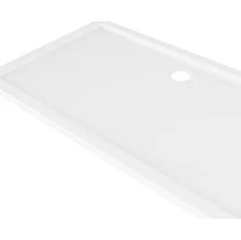 Sprchová vanička Mexen Flow úzká obdélníková sprchová vanička 160 x 80 cm, bílý lesk - 46R108016