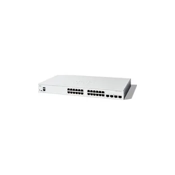 Switch Cisco Catalyst switch C1300-24T-4G (24xGbE,4xSFP,fanless) - REFRESH