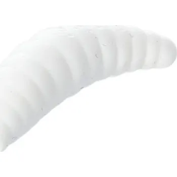 16ks Gumová Nástraha Mikado M-Area Maggot 3,4cm Bílý