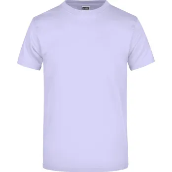pracovní tričko James & Nicholson Tričko z těžké bavlny - 3XL lilac
