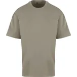 New Morning Studios Unisex oversize tričko z těžké bavlny - XXS pale olive