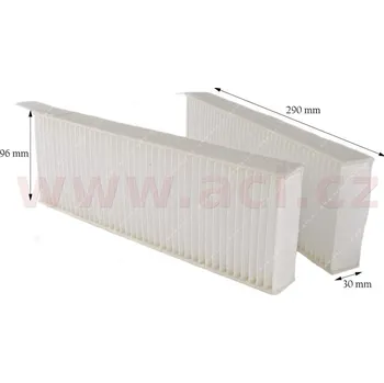 kabinový filtr (prachový a pylový) (sada 2 kusů) VALEO ESSENTIAL