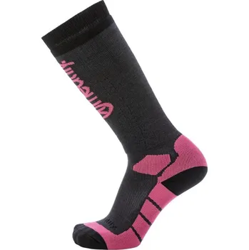 Pánské ponožky SNB a SKI ponožky Meatfly Leeway SNB Socks 25/26 Pink XS/S (36-39)