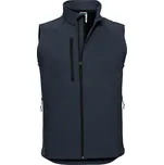 Russell Pánská 3-vrstvá softshellová vesta - L french navy