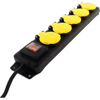 Prodlužovací kabel VELAMP ST305FR Venkovní prodlužovací kabel 1,5m, 5 zás.