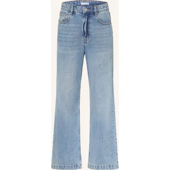 Dámské džíny Mrs & Hugs Dámské Straight Džíny, mid blue, 38