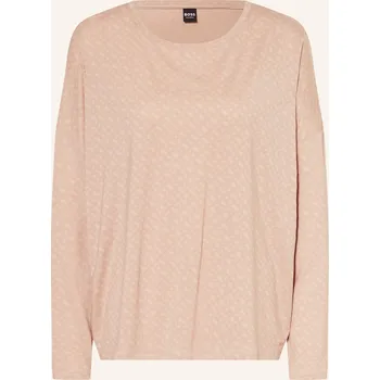 Dámské tričko Boss Dámské Pyžamové Tričko B Logo, béžová, 38