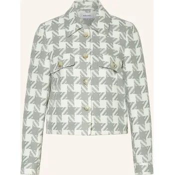 More & More Dámská Bunda Hranatého Střihu, bílá / světle...