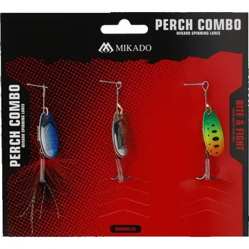 Umělá nástraha 3ks Třpytky Mikado Perch