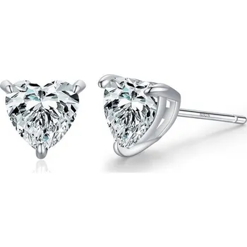 Náušnice Stříbrné náušnice SRDCE 1029