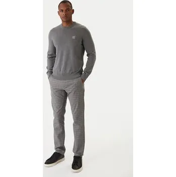 Pánský svetr BOSS Svetr Kanovano 50527583 Šedá Regular Fit XXL