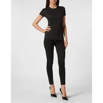 Pánské tričko PHILIPP PLEIN T-Shirt 2181 Černá Regular Fit L