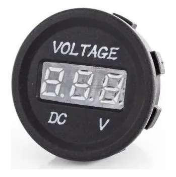 Příslušenství ke karavanu LED Voltmetr Carbest