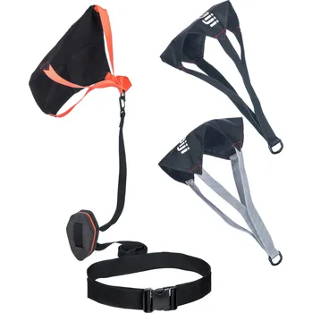 Fotbalová tréninková pomůcka DECATHLON Plavecký padáček 900 ORANŽOVÁ|ČERNÁ