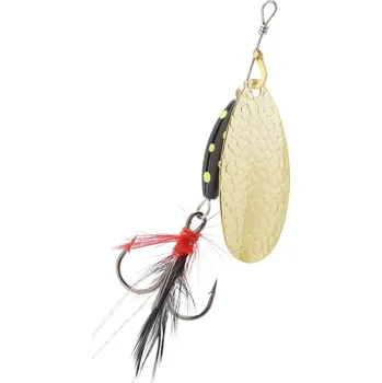 Nástraha Třpytka Mikado M-Grub 3 Zlatý BL-G