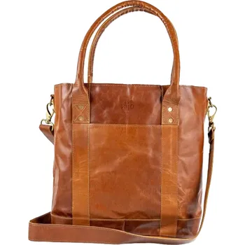 Kabelka Dámská městská kožená taška hnědá LALITA - SAJO, řemeslná výroba