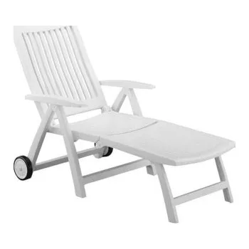 Zahradní lehátko Zahradní lehátko Roma 185 x 71 x 40,5 cm, bílá - B KETTLER