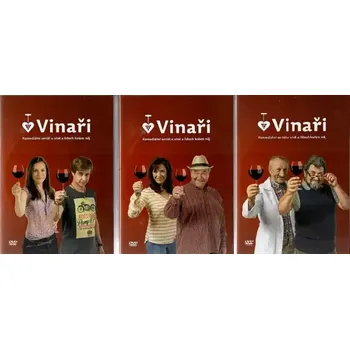 DVD film Vinaři - kompletní první série 6 DVD včetně CD Chinaski