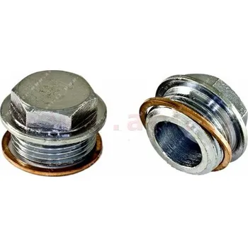 výpustný šroub olejové vany M22x1.5 L=9 mm, celk. délka = 17 mm DIN 7604