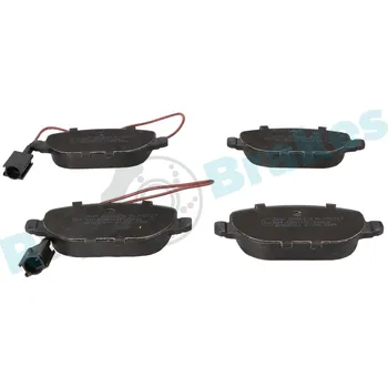 Brzdová destička Sada brzdových destiček, vždy 4 kusy v sadě RAP BRAKES R-P0717