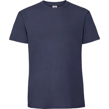 Pánské tričko Fruit of the Loom Pánské tričko z těžké bavlny - M navy