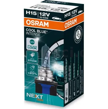 Autožárovka OSRAM žárovka COOL BLUE INTENSE (NEXT GEN) H15, patice PGJ23t-1, výkon 15/55W (1ks)