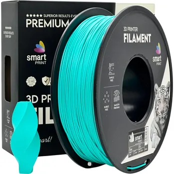 3D tisk Smart Print PLA cyan 1,75mm 1kg