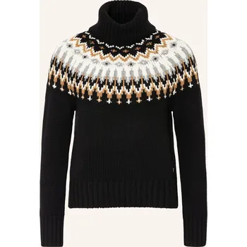 Dámský svetr Bogner Dámský Svetr S Rolákem Ingrid-1 Z Kašmíru, černá /...