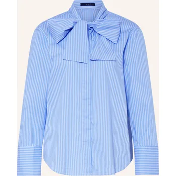 Dámská halenka Oui Dámská Halenka S Vázačkou, tmavě modrá / bílá, 36