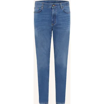 Pánské džíny Zegna Pánské Džíny City Slim Fit, 002 stone washed, 32