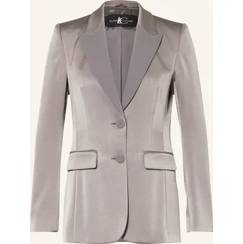 Dámské sako Luisa Cerano Dámský Saténový Blejzr, šedá, 42