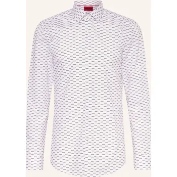 Pánská košile Hugo Pánská Košile Kenno Slim Fit, bílá, 41
