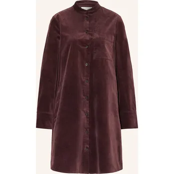 Dámské šaty Marc O'polo Dámské Sametové Šaty, tmavě hnědá, 42