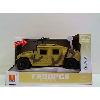 autíčko VOJENSKÉ VOZIDLO SVĚTLO, ZVUK