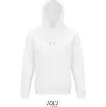 SOL's Collection Unisex raglánová mikina s kapucí z bio bavlny - 3XL white