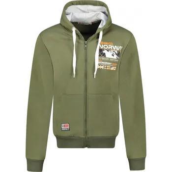 Pánská mikina GEOGRAPHICAL NORWAY mikina pánská GOLME MEN XXL Khaki