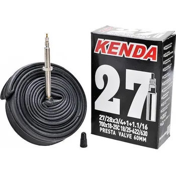 Duše na kolo Cyklistická duše Kenda 700x18-25c, ventilek 60mm, balená