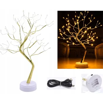 Lampička Noční lampa BestHurt zlatá