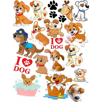 Odstranitelné tetování DOČASNÉ OMYVATELNÉ TETOVÁNÍ PRO DĚTI PSI