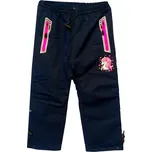 Dětské zateplené kalhoty KUGO BU621H tmavě modré vel.98,104,110,122,128