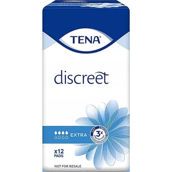 Tena Discreet Extra, Inkontinenční vložky, 12 kusů